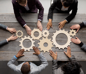 Our company culture is one of collaboration.